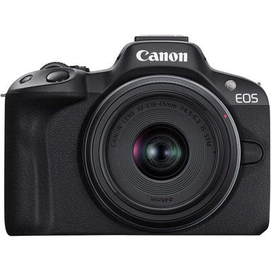 CANON CÁMARA EOS R50 KIT SIN ESPEJO | NEGRO - 1