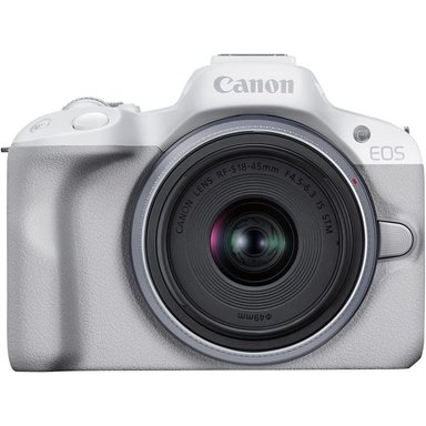 CANON CÁMARA EOS R50 KIT MIRRORLESS | PLATA - 1