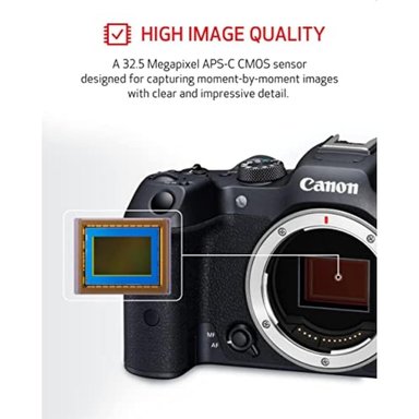 CANON CÁMARA SIN ESPEJO EOS R7 HÌBRIDA | NEGRO - 4