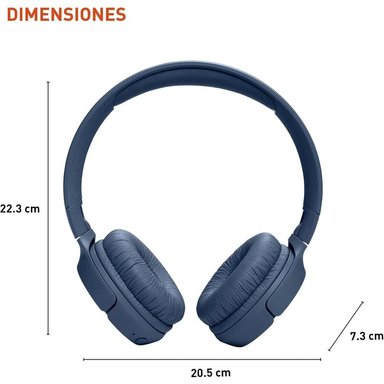 JBL TUNE 520BT AURICULARES INALÁMBRICOS | AZUL - 3