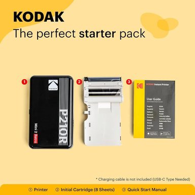 KODAK MINI 2 RETRO IMPRESORA FOTOGRÁFICA PORTÁTIL | BLANCO - 3