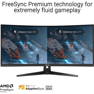 ASUS TUF GAMING VG34VQ3B MONITOR CURVO 34' QHD 180HZ - 4