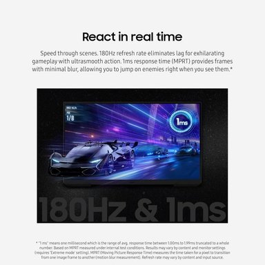 SAMSUNG ODYSSEY G3 27' FHD 180 HZ 1 MS FREESYNC - 4