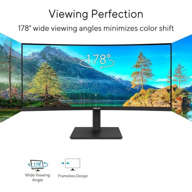 ASUS VA34VCPSR MONITOR CURVO 34' WQHD USB-C - 2