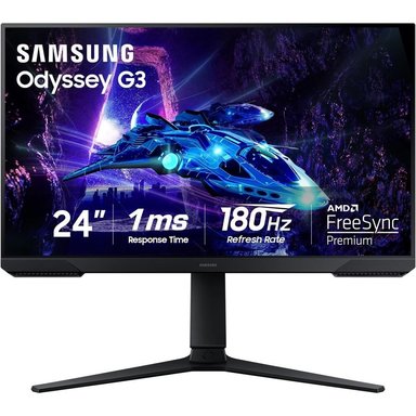 SAMSUNG ODYSSEY G3 24' FHD 180 HZ 1 MS FREESYNC - 1
