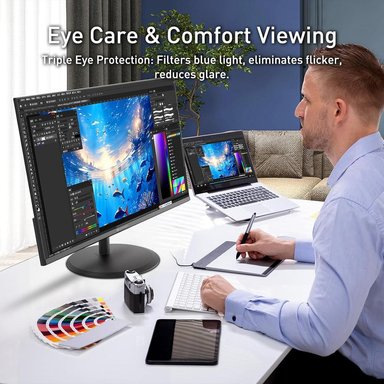 SANSUI 22' FHD 120 HZ IPS ADAPTIVE-SYNC HDR EYE CARE - 5