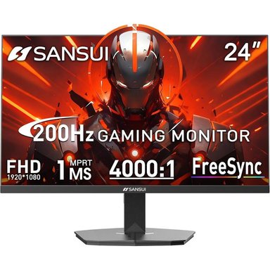 SANSUI 24' FHD 200 HZ 1 MS 110 % SRGB HDMI/DP VESA - 1