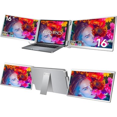 FOPO S11 MONITOR PORTÁTIL 16' FULL HD 1200P - 1