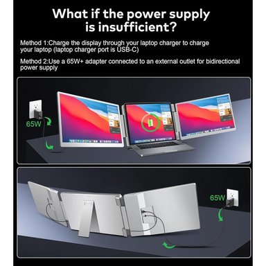 FOPO S11 MONITOR PORTÁTIL 16' FULL HD 1200P - 6