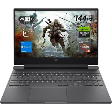 LAPTOP VICTUS 15 RYZEN 5 7535HS HP 15.6' 2TB SSD PCIE 32GB RAM W11 - TECLADO INGLÉS | PLATEADO