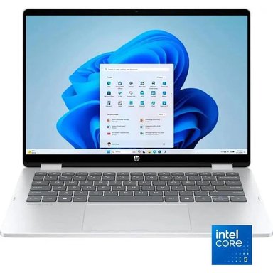 LAPTOP OMNIBOOK 5 FLIP 14' I5-120U HP 14' 512GB SSD 8GB RAM W11 - TECLADO INGLÉS | PLATEADO - 6