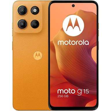 CELULAR MOTOROLA MOTO G15 4G LTE XT2521-2 4GB RAM 256GB DUAL SIM | NARANJA