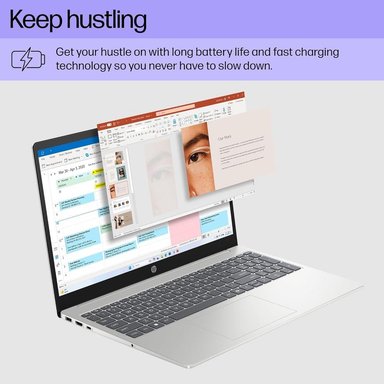 LAPTOP HP 15.6' RYZEN 3 7320U 8GB RAM 256GB SSD | PLATA - 4