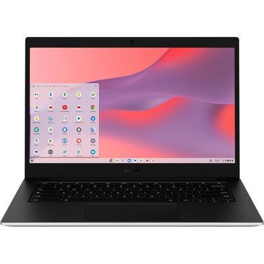 LAPTOP SAMSUNG GALAXY CHROMEBOOK GO 14' INTEL CELERON N4500 4GB RAM 64GB - TECLADO INGLÉS | PLATA