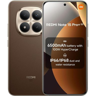 CELULAR XIAOMI REDMI NOTE 15 PRO+ 5G 512GB 12GB | MARRÓN MOCA