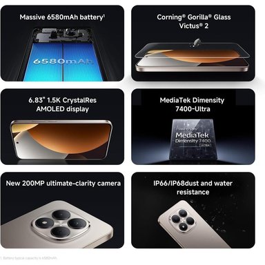 CELULAR XIAOMI REDMI NOTE 15 PRO 5G 512GB 8GB | TITANIO - 2