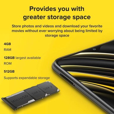 CELULAR XIAOMI POCO M3 64GB 4GB | NEGRO - 6