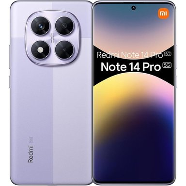 CELULAR XIAOMI REDMI NOTE 14 PRO 5G 512GB 12GB | LAVANDA PÚRPURA