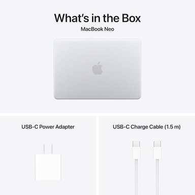 MACBOOK NEO 13' (2026) CHIP A18 PRO 8GB RAM 256GB SSD | SILVER - TECLADO INGLÉS - 7