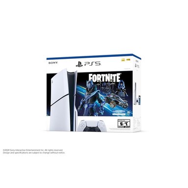 CONSOLA PLAYSTATION 5 EDICIÓN DISCO FORTNITE COBALT STAR 1TB | BLANCO - 4