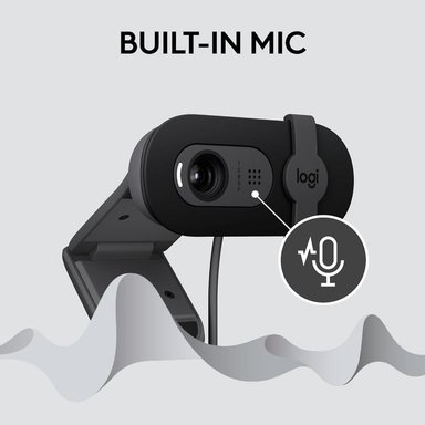 CÁMARA WEB BRIO 101 LOGITECH | NEGRO - 5