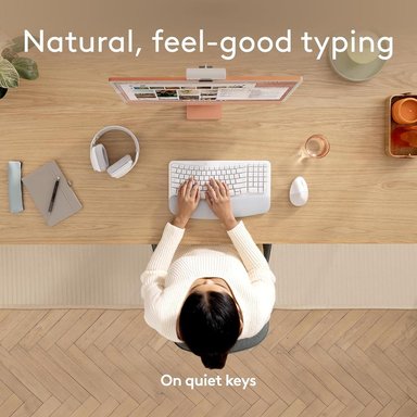 TECLADO INALÁMBRICO PARA MAC WAVE KEYS LOGITECH | BLANCO - 3