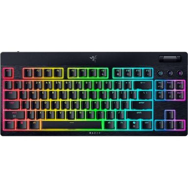 TECLADO INALÁMBRICO BLACKWIDOW V4 TKL HYPERSPEED CLICKY RAZER | NEGRO - 1
