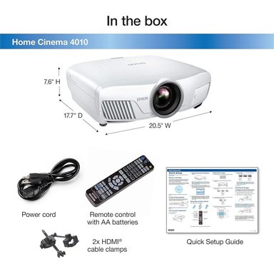 PROYECTOR 4010 4K PRO-UHD EPSON | BLANCO - 3