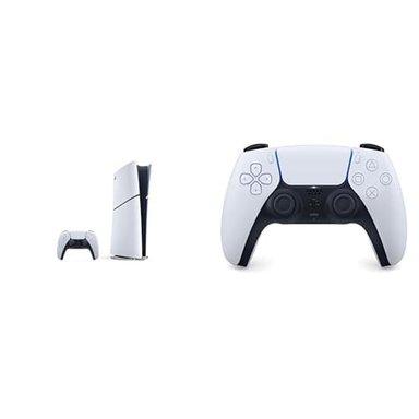 CONSOLA PLAYSTATION 5 DIGITAL 825GB + CONTROL INALÁMBRICO DUALSENSE SONY | BLANCO - 1