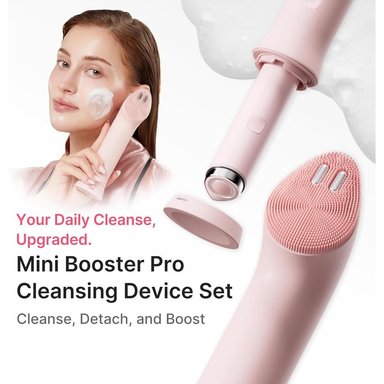 SET 2 EN 1 MINI BOOSTER PRO PLUS CLEANSING MEDICUBE PINK - 2