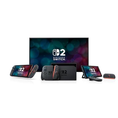 CONSOLA NINTENDO SWITCH 2 + JOY-CON 2 + MICROSD 256GB | AZUL CLARO / ROJO CLARO - 2