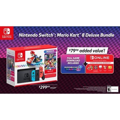 CONSOLA NINTENDO SWITCH + MARIO KART 8 DELUXE - 6