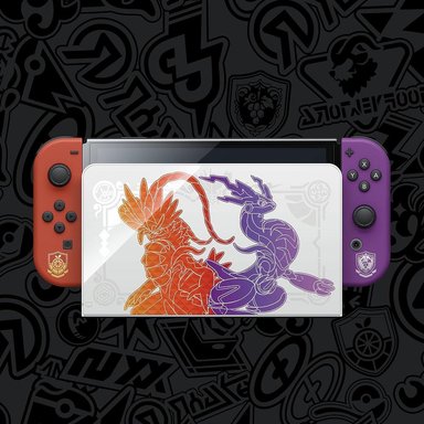CONSOLA NINTENDO SWITCH OLED EDICIÓN POKÉMON SCARLET Y VIOLET - 4