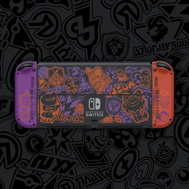 CONSOLA NINTENDO SWITCH OLED EDICIÓN POKÉMON SCARLET Y VIOLET - 6