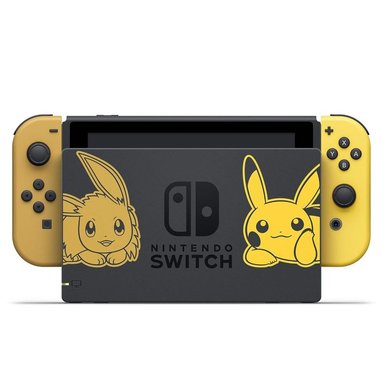 CONSOLA NINTENDO SWITCH EDICIÓN PIKACHU Y EEVEE + POKÉMON LET'S GO PIKACHU + POKÉ BALL PLUS - 4