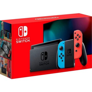 CONSOLA NINTENDO SWITCH JP | NEON BLUE AND RED - 1