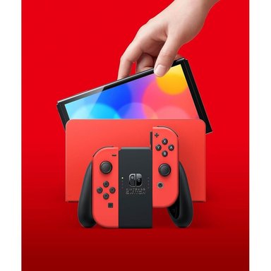 (REACONDICIONADA) CONSOLA NINTENDO SWITCH OLED | MARIO RED EDITION - 2