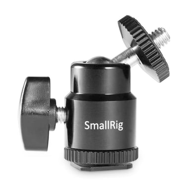 RÓTULA SMALLRIG ZAPATA CON ROSCA 1/4' 761 - 4