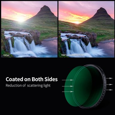 FILTRO K&F CONCEPT ND8-ND2000 SUPER SLIM KF01.1360 77MM - 5