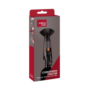 SACACORCHO TWISTER NEGRO VACU VIN