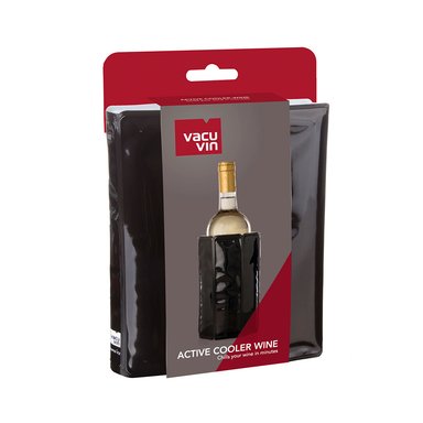 FUNDA NEGRO ENFRIADORA VINO VACU VIN