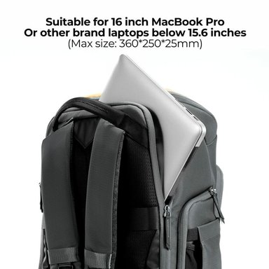 MOCHILA K&F CONCEPT KF13.128 AMARILLO - 5