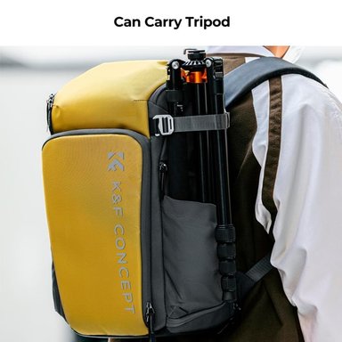 MOCHILA K&F CONCEPT KF13.128 AMARILLO - 6