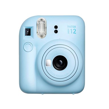 CÁMARA FUJIFILM MINI 12 INSTAX AZUL PASTEL - 1