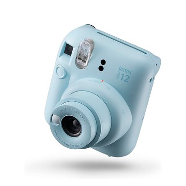 CÁMARA FUJIFILM MINI 12 INSTAX AZUL PASTEL - 3