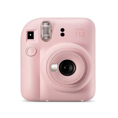 CÁMARA FUJIFILM MINI 12 INSTAX ROSADO FLOR - 1