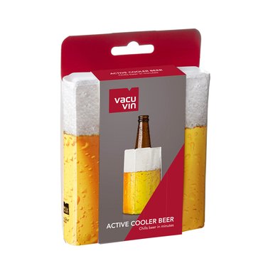 FUNDA MULTICOLOR ENFRIADORA CERVEZA VACU VIN ACTIVE COOLER BEER
