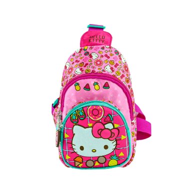 MOCHILA SCOOL 804023 PECHERA HELLO KITTY MAGIC KIDS - 1