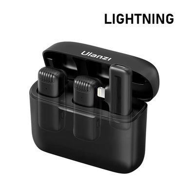 MICRÓFONO INALÁMBRICO ULANZI J12 CONECTOR LIGHTNING