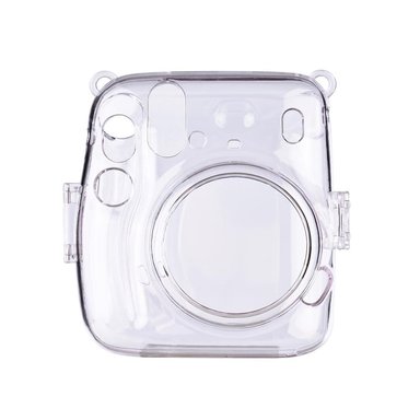 CÁMARA FUJIFILM MINI 12 INSTAX ROSA + ESTUCHE TRANSPARENTE - 4